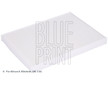 Filtr, vzduch v interiéru BLUE PRINT ADV182521