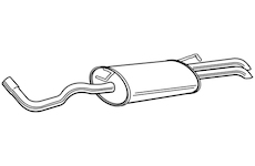 Zadni tlumic vyfuku WALKER 23232