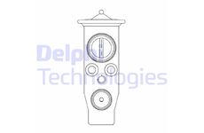 Expanzní ventil, klimatizace DELPHI CB1013V