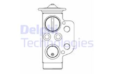Expanzní ventil, klimatizace DELPHI CB1022V