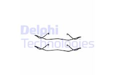 Sada prislusenstvi, oblozeni kotoucove brzdy DELPHI LX0236