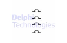 Sada prislusenstvi, oblozeni kotoucove brzdy DELPHI LX0260