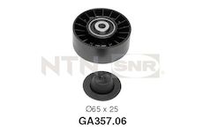 Vratna/vodici kladka, klinovy zebrovy remen SNR GA357.06