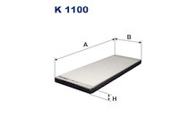 Filtr, vzduch v interiéru FILTRON K 1100