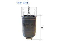palivovy filtr FILTRON PP 987