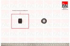 Vratna/vodici kladka, ozubeny remen FAI AutoParts T9259