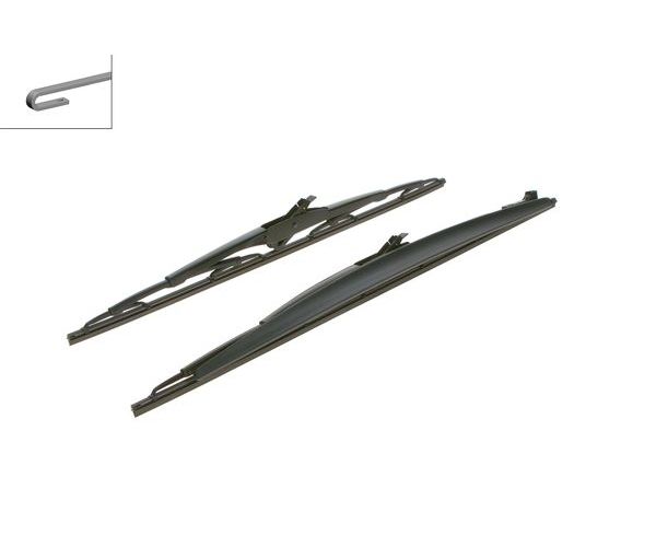 Sada stěračů - Bosch 3397001394 sada 580mm + 500mm BMW 2001-