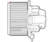 vnitřní ventilátor DENSO DEA09051