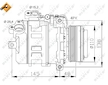 Kompresor, klimatizace NRF 32465