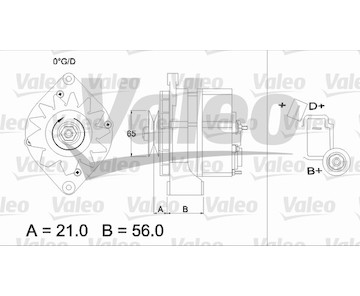 generátor VALEO 436297