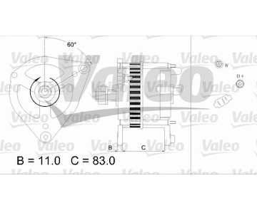 generátor VALEO 436694