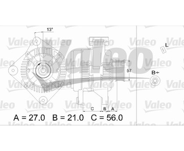 generátor VALEO 436702
