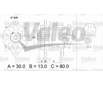 generátor VALEO 436725