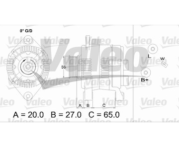 generátor VALEO 436733