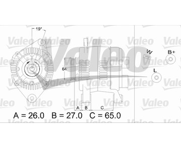 generátor VALEO 436737