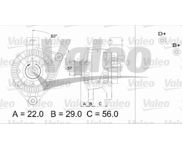 generátor VALEO 436751