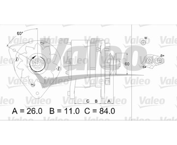 generátor VALEO 436774