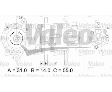 generátor VALEO 437145