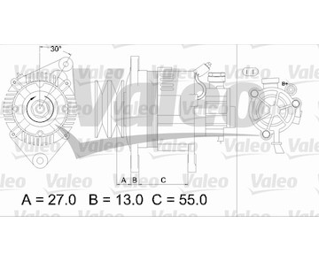 generátor VALEO 437147