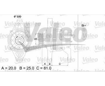 generátor VALEO 437151