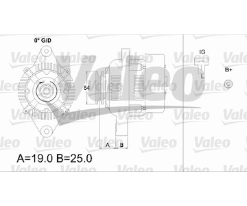 generátor VALEO 437153