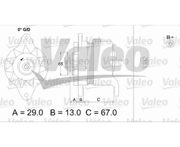 generátor VALEO 437162