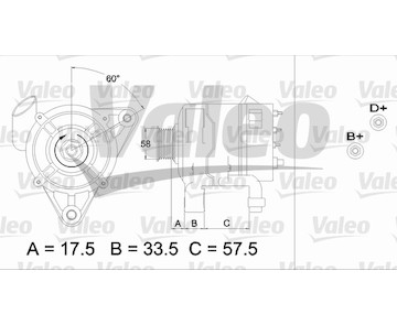 generátor VALEO 437181