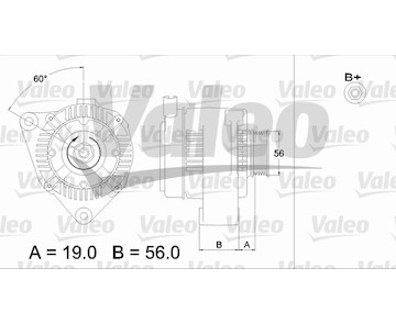 generátor VALEO 437190