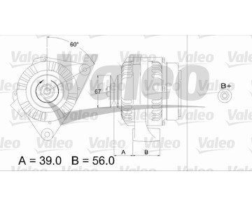 generátor VALEO 437191