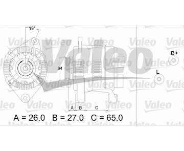 generátor VALEO 437206
