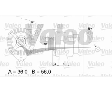 generátor VALEO 437226