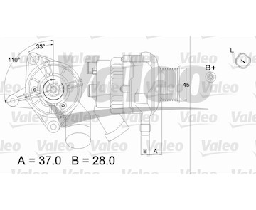 generátor VALEO 437319