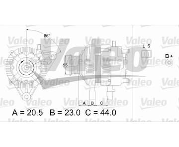 generátor VALEO 437334