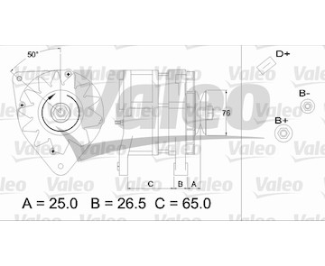 generátor VALEO 437371