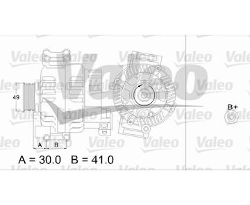 generátor VALEO 437374
