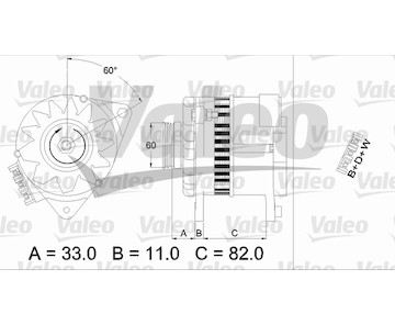 generátor VALEO 437378