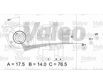 generátor VALEO 437387