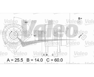 generátor VALEO 437396