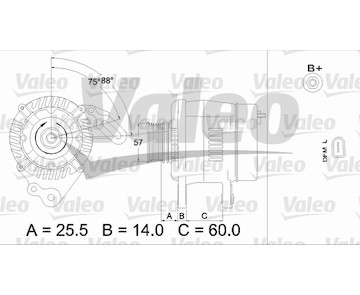 generátor VALEO 437402