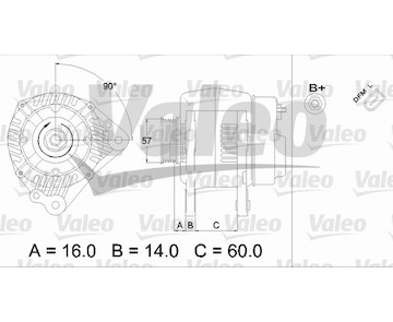 generátor VALEO 437411