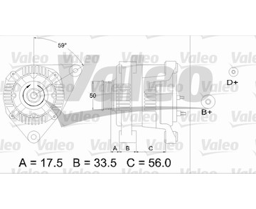 generátor VALEO 437413