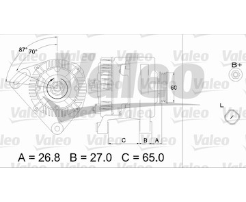 generátor VALEO 437428