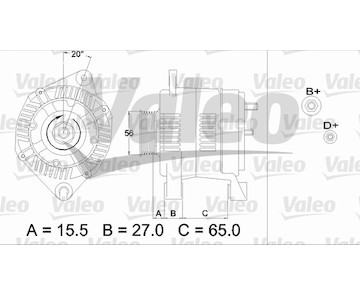generátor VALEO 437462
