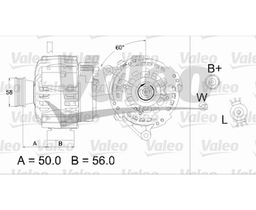 generátor VALEO 437467