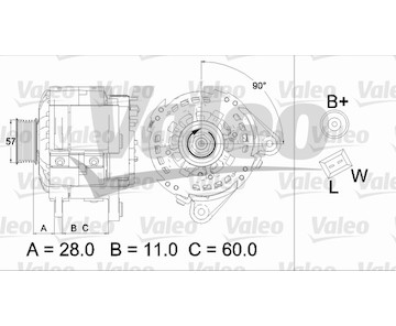 generátor VALEO 437477