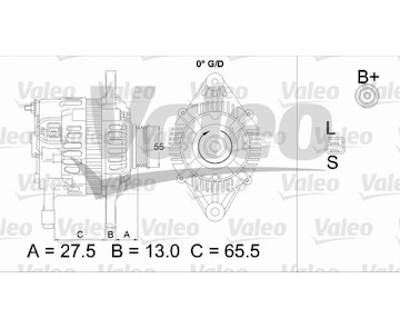 generátor VALEO 437478