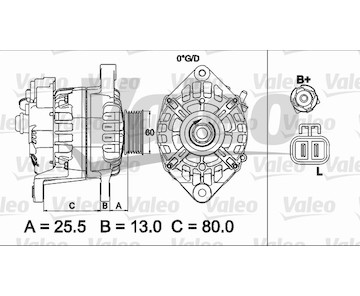 generátor VALEO 437501