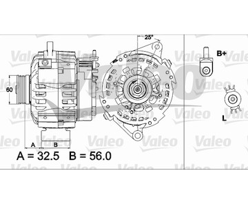 generátor VALEO 437509