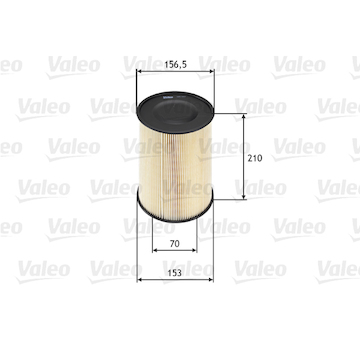 Vzduchový filtr VALEO 585653