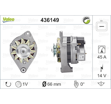 generátor VALEO 436149